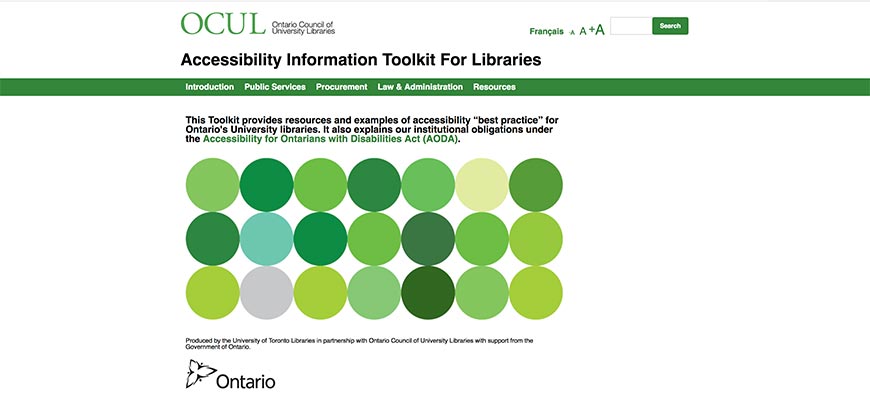 23 Accessibility Information Toolkit for Libraries