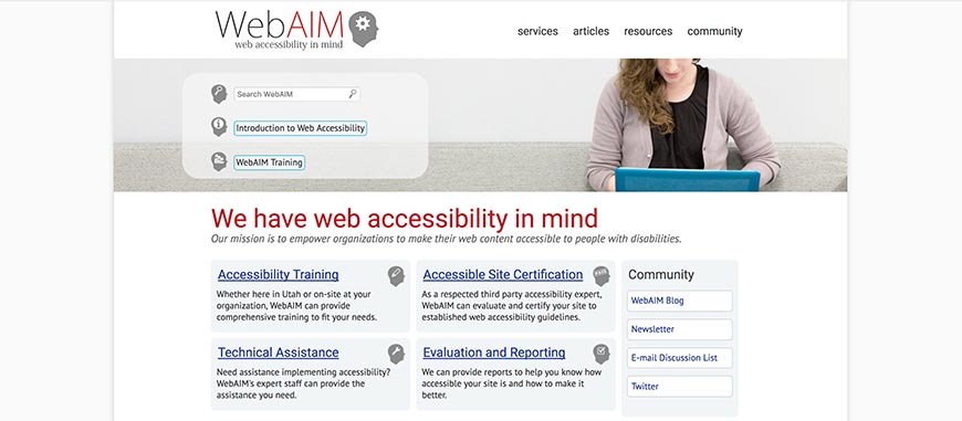 26 Web Accessibility in Mind