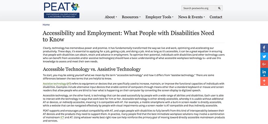 40 Accessibility and Employment