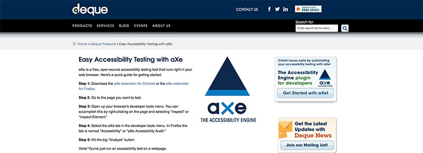 50 Easy Accessibility Testing with aXe