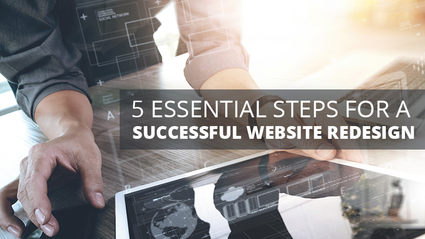 5 steps for successful website design
