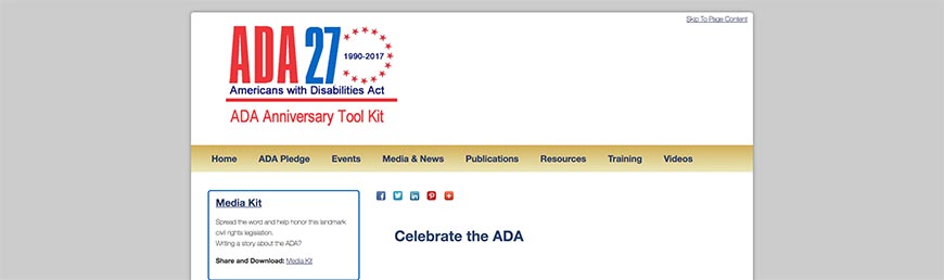 ADA Anniversary Toolkit Accessibility Resources