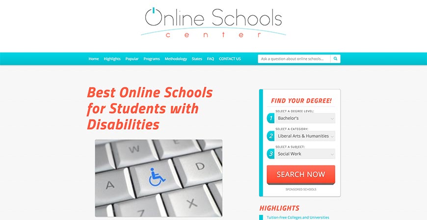 Best Online Schools for Students with Disabilities