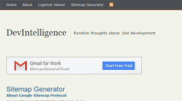 Dev Intelligence Sitemap Generator