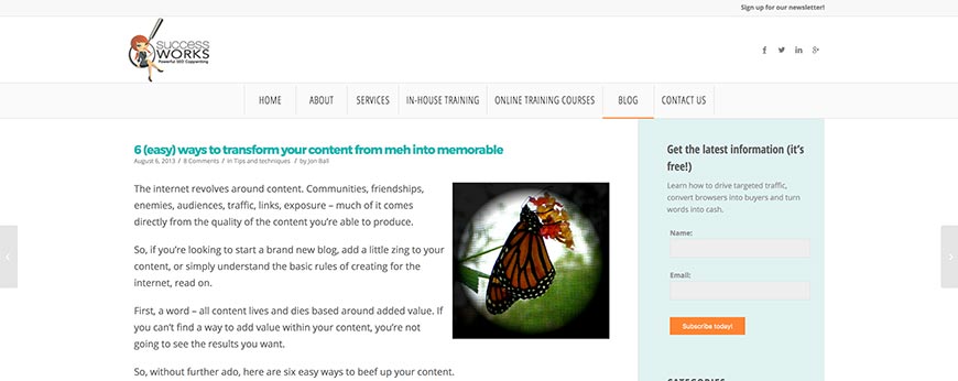 transform your content from meh into memorable