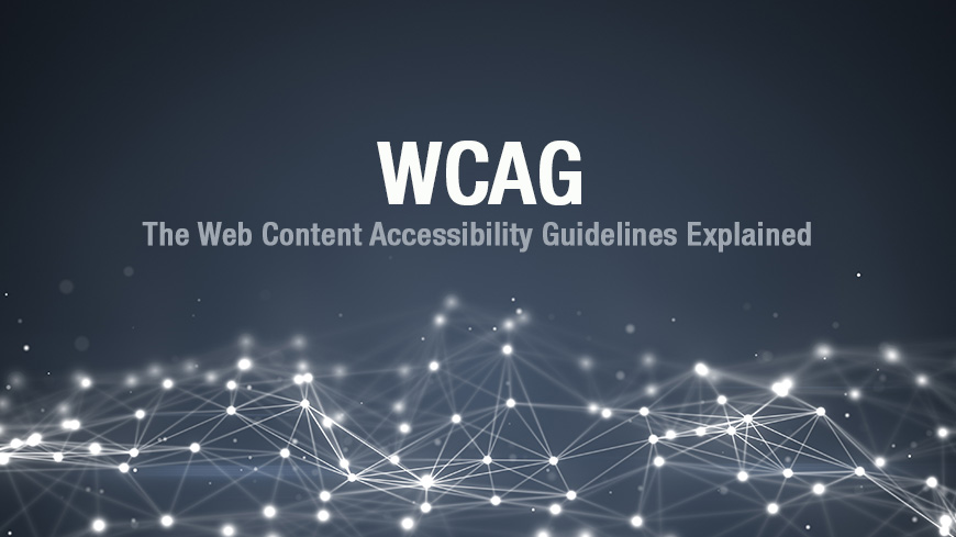 wcag web content accessibility guideline
