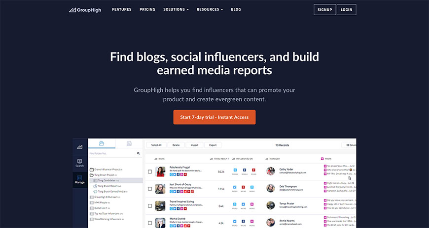 24 grouphigh influencer tools