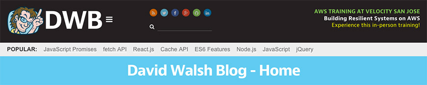 BLOG DE DAVID WALSH