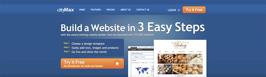 citymax website builder