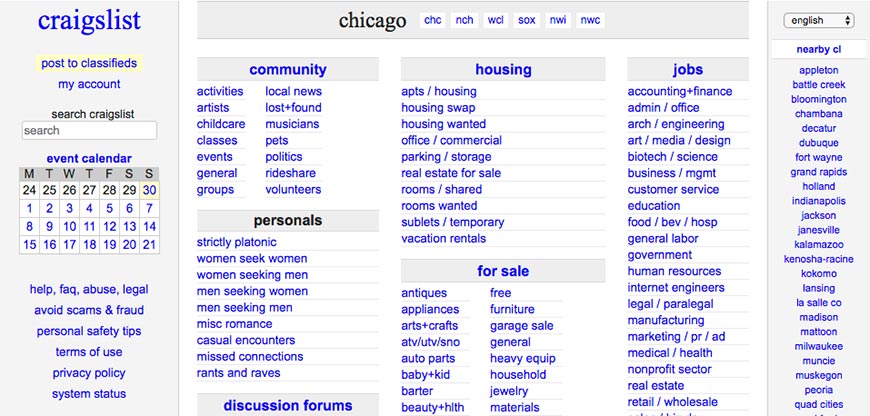 craigslist freelance website