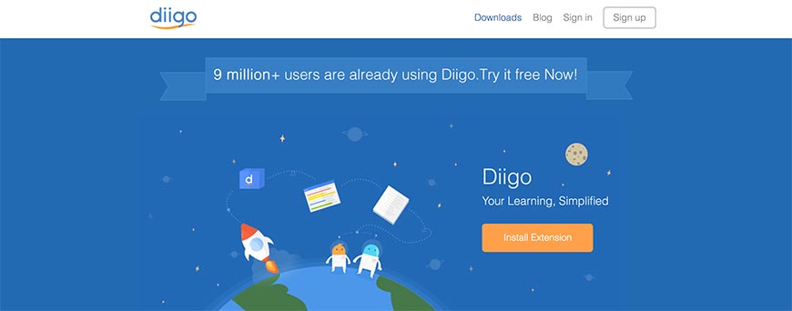 diigo content curation tools