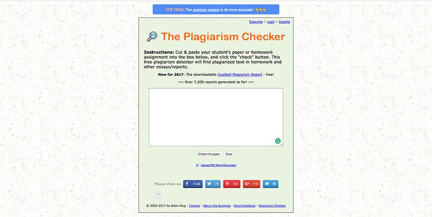 free plagiarism checker online for college students