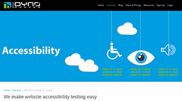 dynomapper accessibility testing