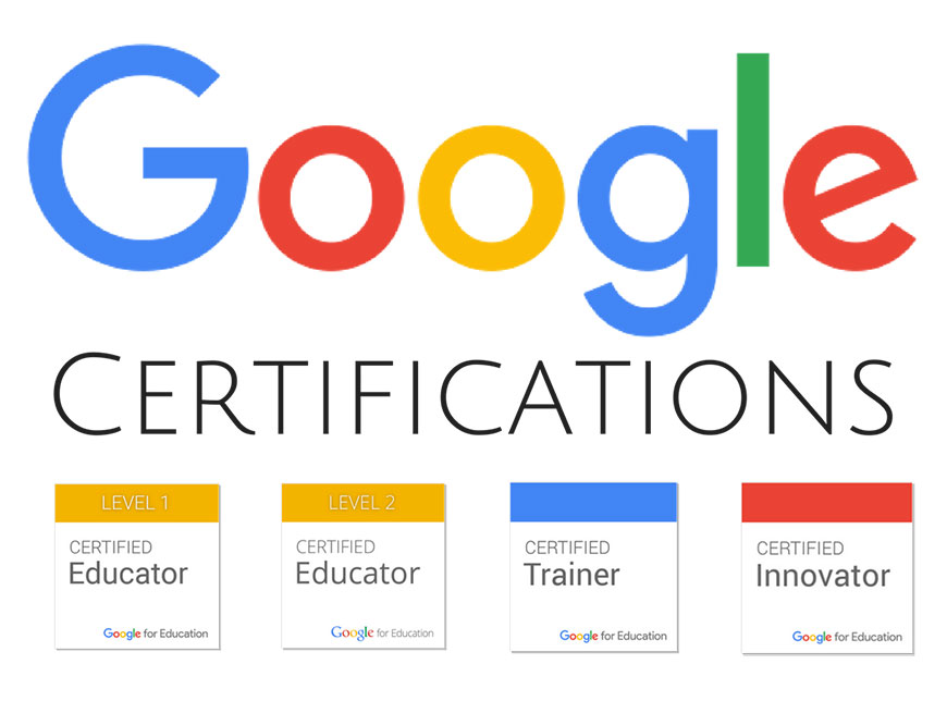 google certification badges