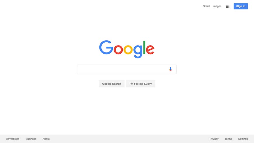 google web search