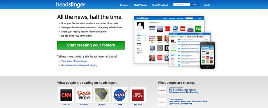 headslinger content curation tools