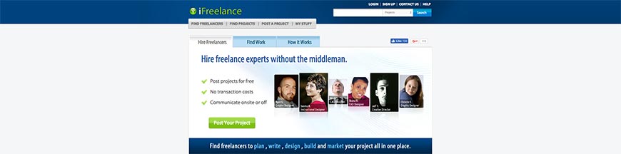 ifreelance website