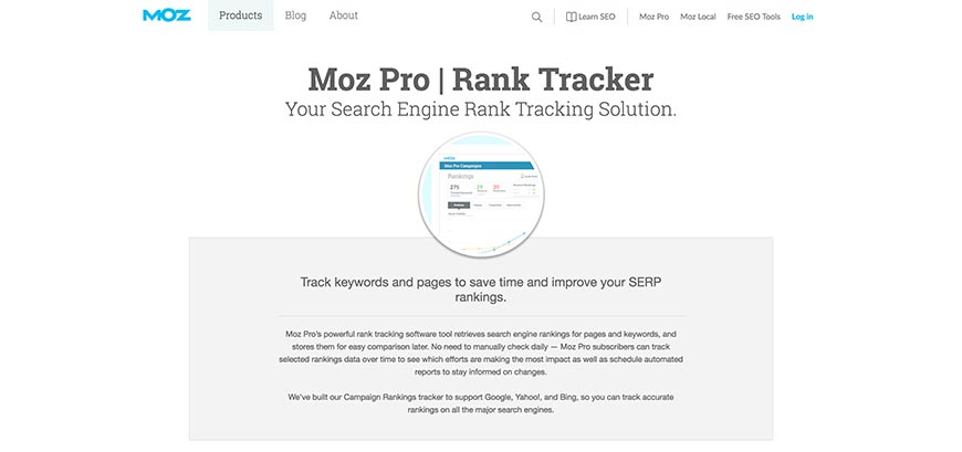 moz keyword ranking