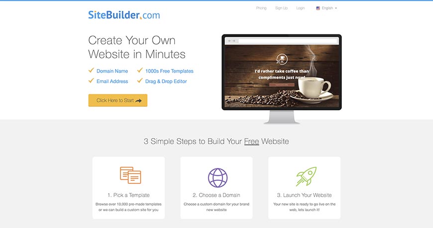 Do-It-Yourself Website Builder with Web.com 