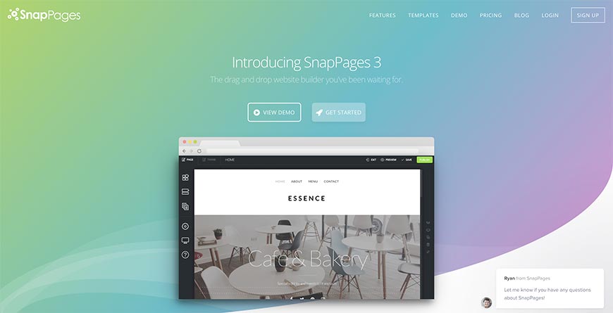 snappages website builder