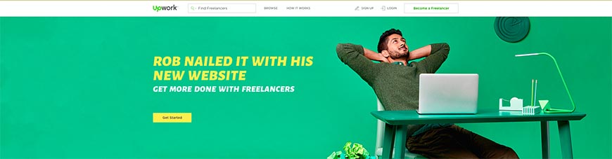 upwork freelance website