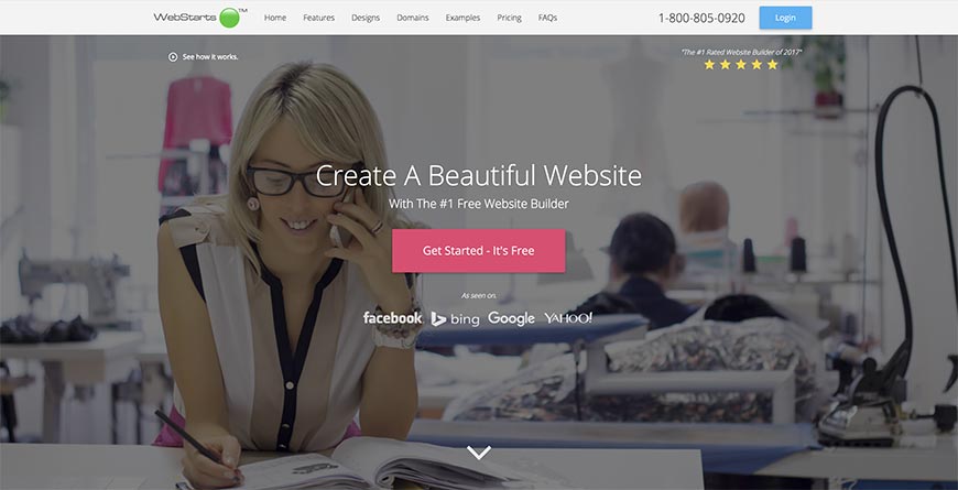 webstarts website builder