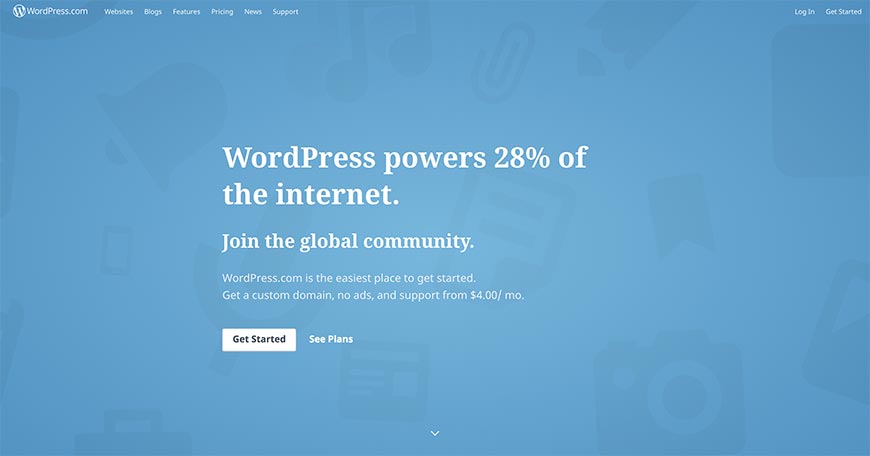 wordpress website builder