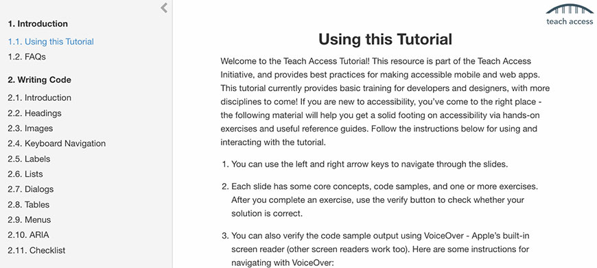 Teach Access