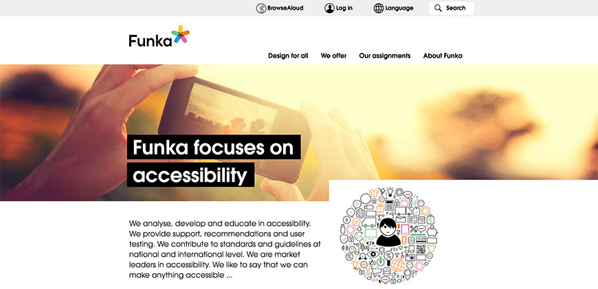 Funka Web Accessibility Training