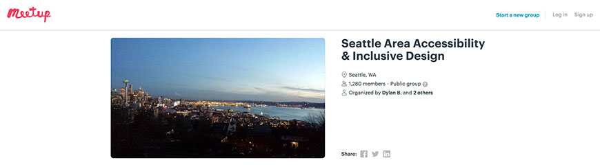 Seattle Area Accessibility & Inclusive Design