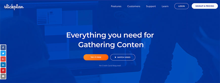 06 slickplan content planning
