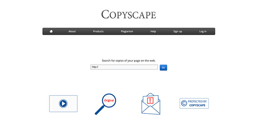 Copyscape Plagiarism Checker AI