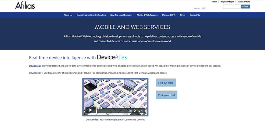 095 afilias mobile