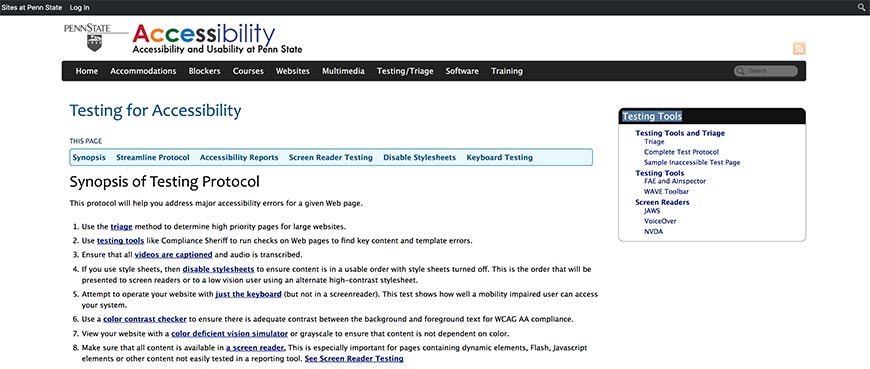 51 Testing for Accessibility