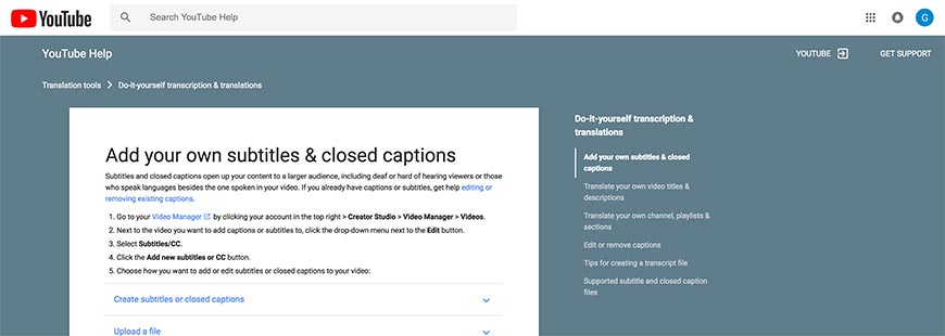 65 youtube web access