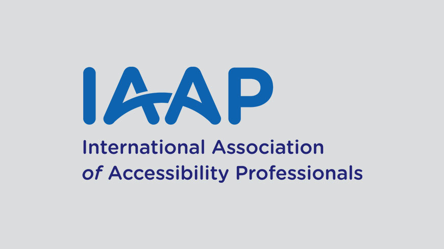 IAAP International Association_of_Accessibility Professionals