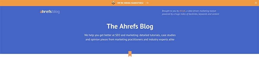 ahrefs seo blog