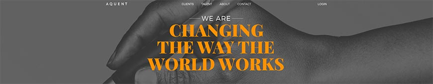 aquent freelance website