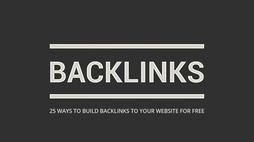 Build Backlinks to Your Website