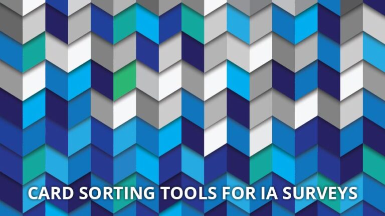 10 Card Sorting Tools for Surveying Information Architecture (IA ...