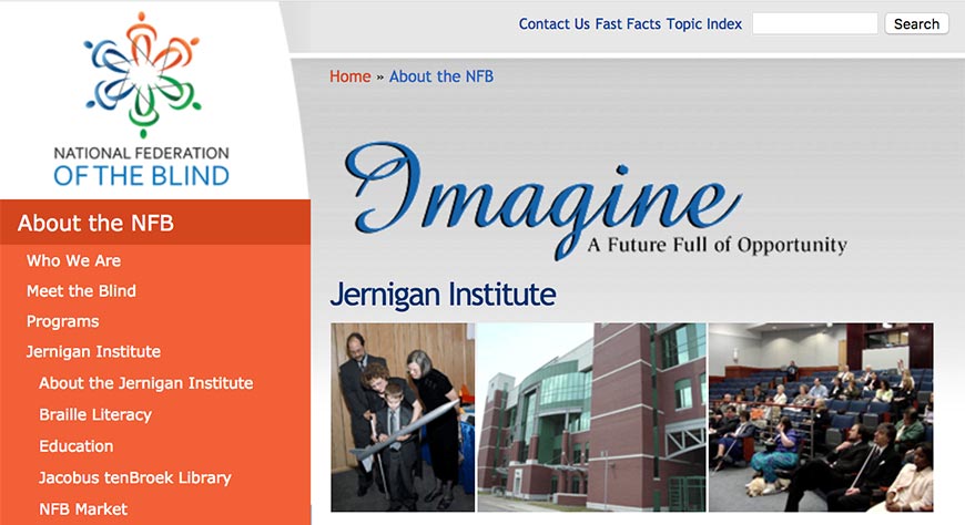 jernigan institute accessibility resources