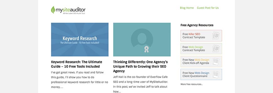 mysiteauditor seo blog