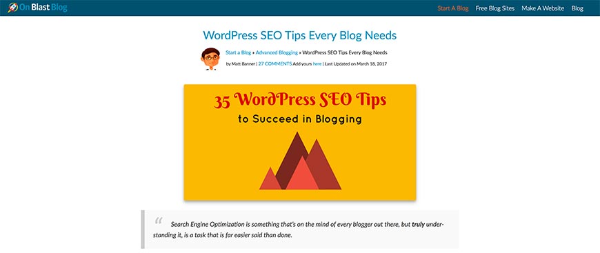 wordpress seo tips